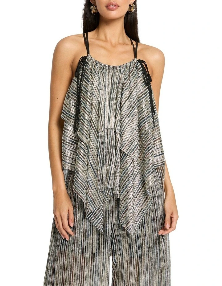 Desert Moon Layered Cami Top in Multi
