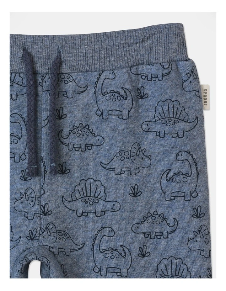 Essential Dino Trackpant in Mid Blues