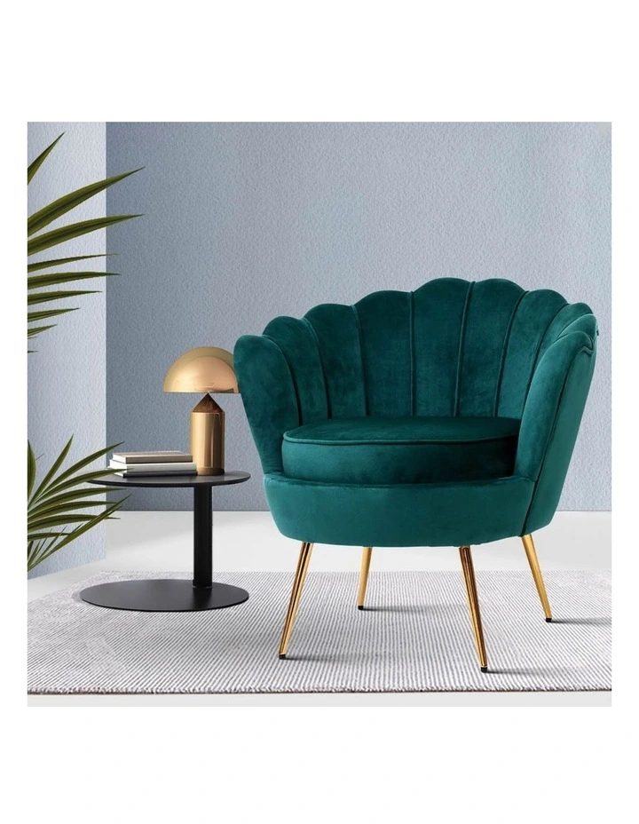 Retro Armchair Lounge Green