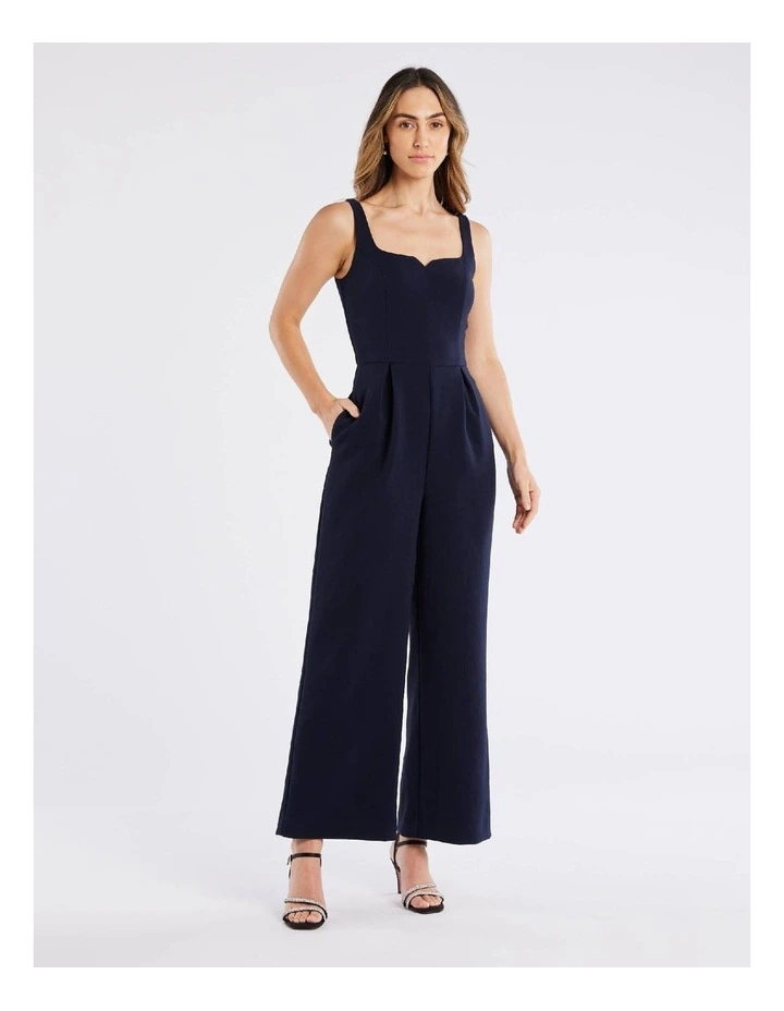 Barcelona Jumpsuit in Navy