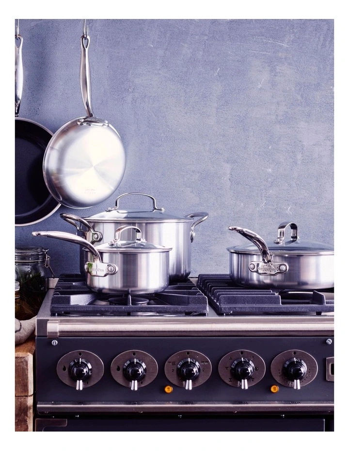 Premiere 24cm Stainless Steel Covered Stockpot