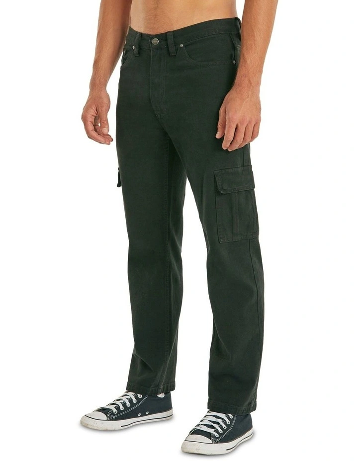 Grayson Cargo Jean in Black