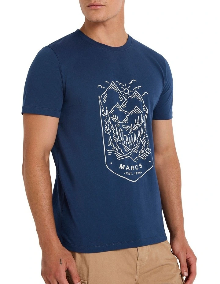 Thats What I Hike Tee in Navy
