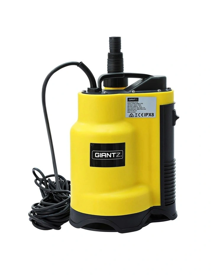 Garden Water Submersible Pump 400W in Yellow