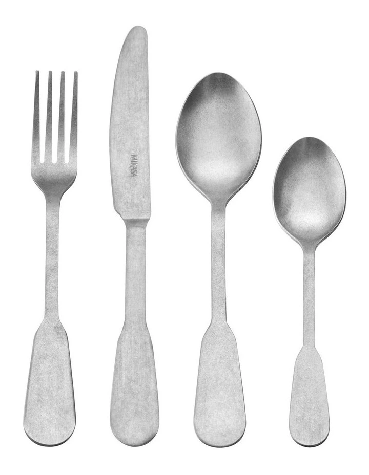 Soho Antique Cutlery Set 16 Peice in Stainless Steel