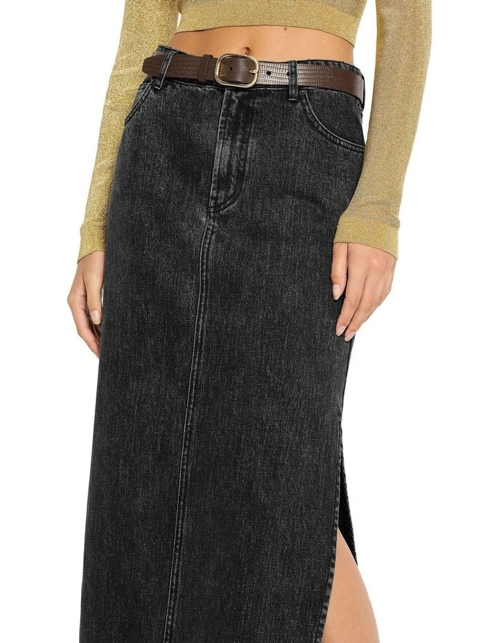 Desert Croc Belt in Brown