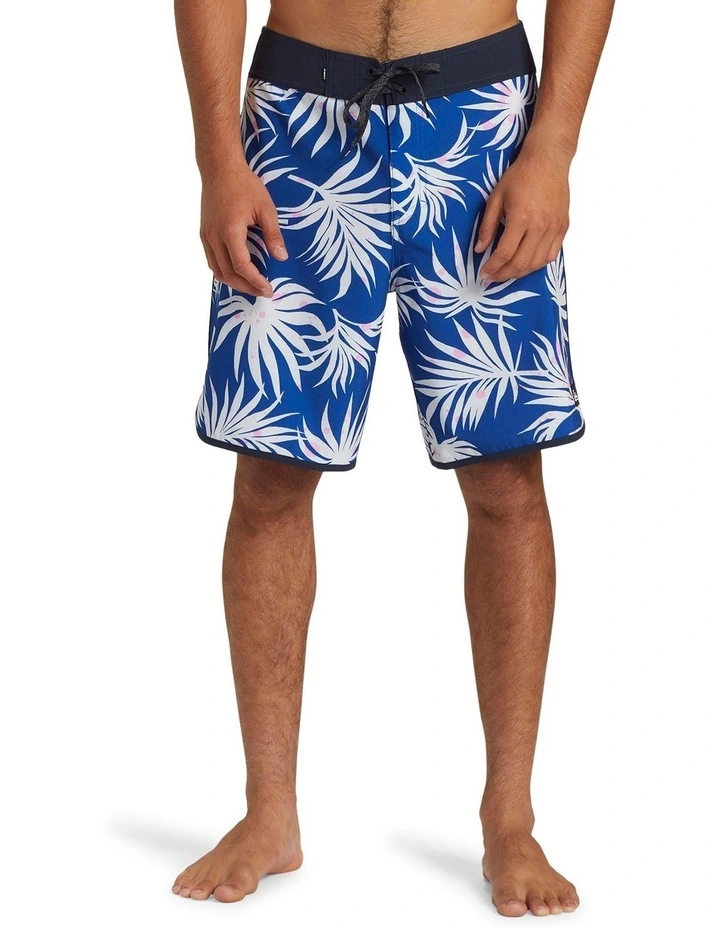 Surfsilk Scallop 19" Boardshorts in Monaco Blue