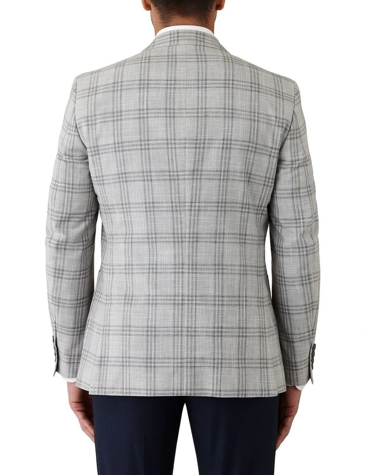 Danielle Tailored Fit Sports Jacket in Light Grey