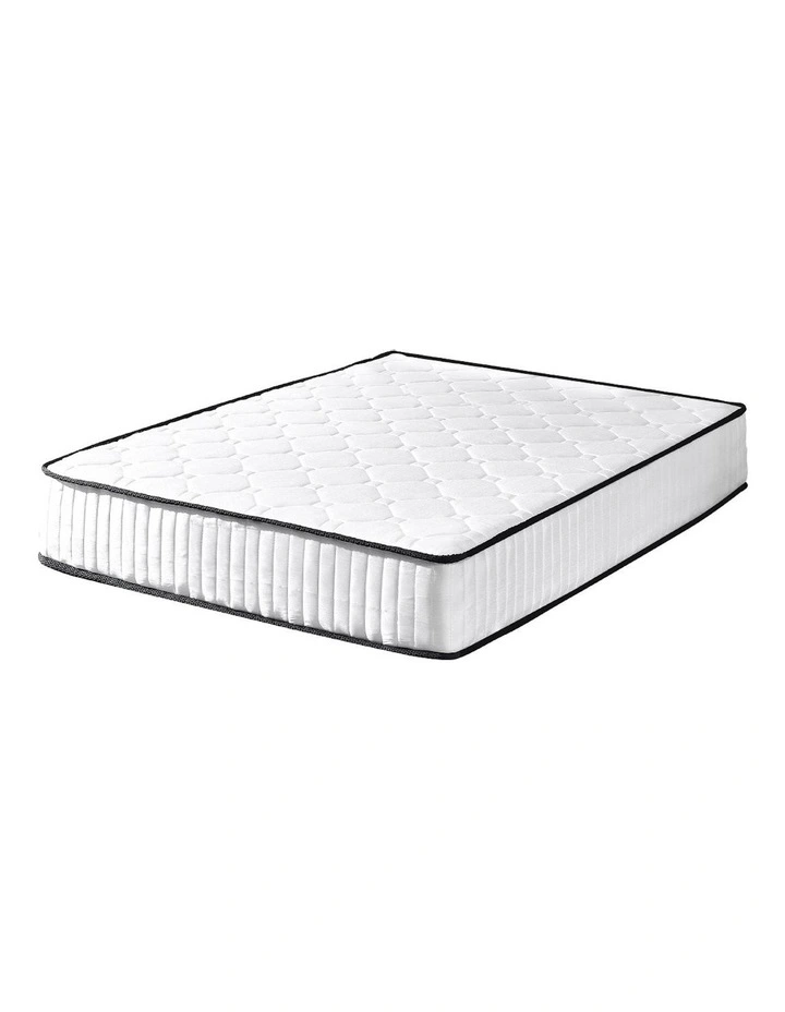 Foam Medium Firm Double Size Spring Mattress in White