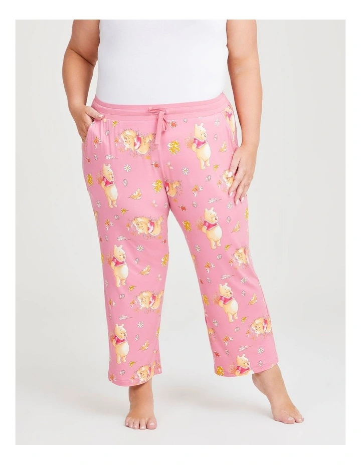 Winnie The Pooh Floral Pant in Print