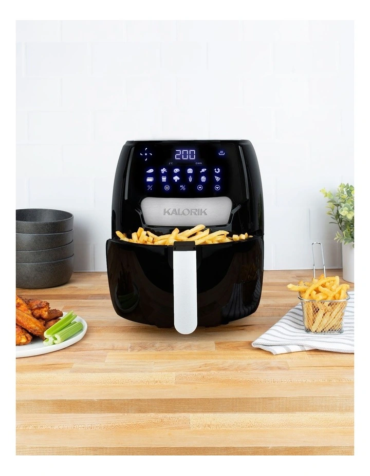 4.3L Touchscreen Digital Air Fryer Black FT50533