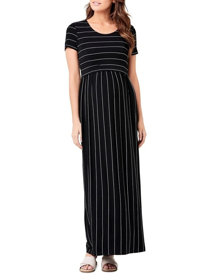Maxi Crop Top Nursing Dress