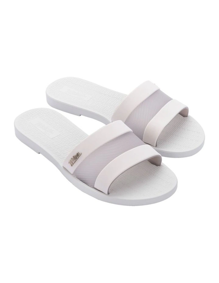 Melissa Sun Hollywood Slider in White