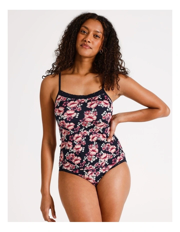 Smooth Lace Cami in Floral