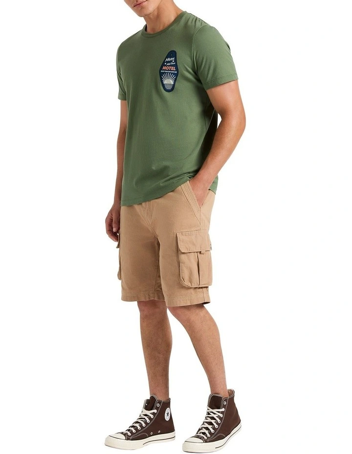 Albert Cargo Short in Latte
