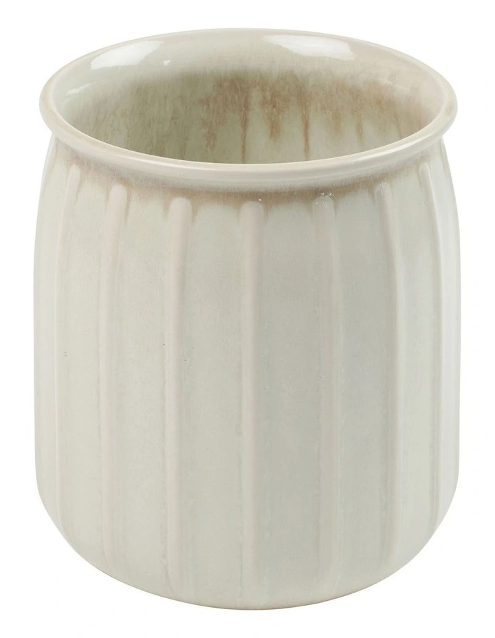 Albany Utensil Holder 14.5x16cm in White