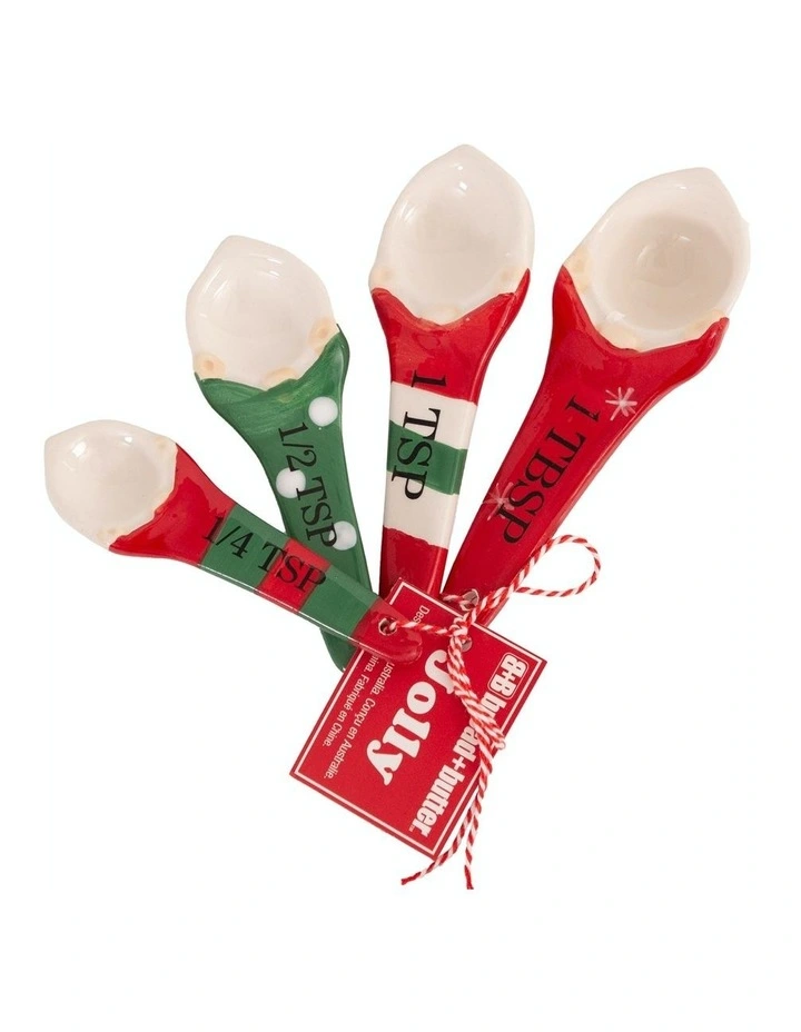 Gnome Measuring Spoons 4 Pack in Multi