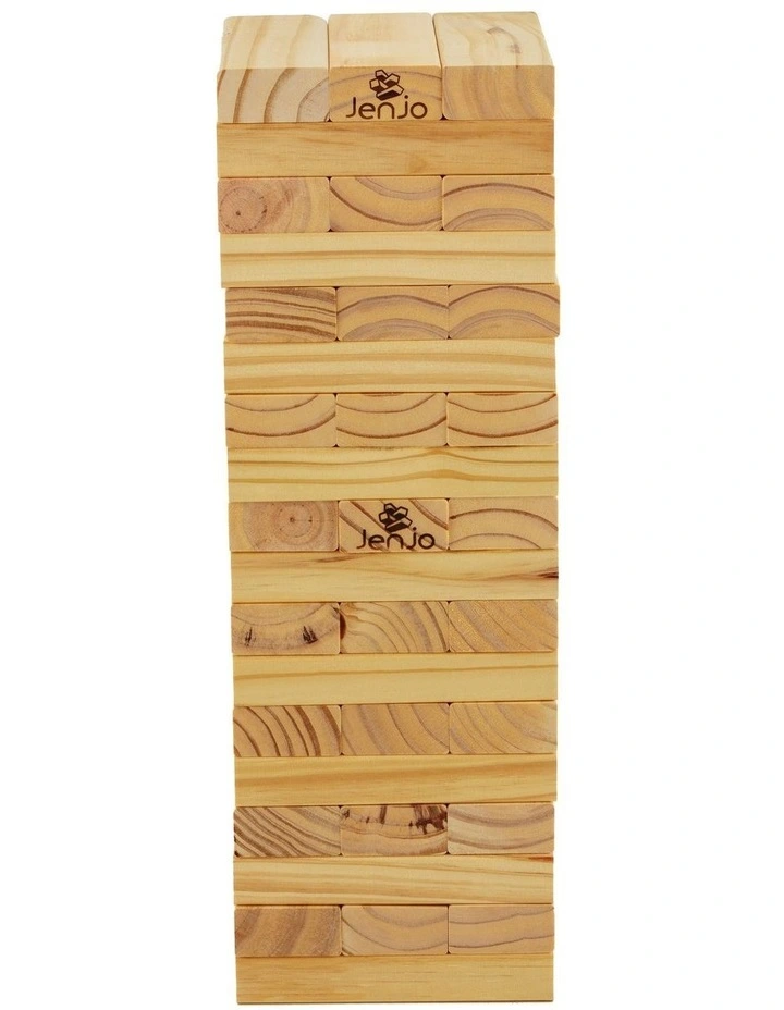54 Piece Outdoor Giant Wooden Block Game 54cm