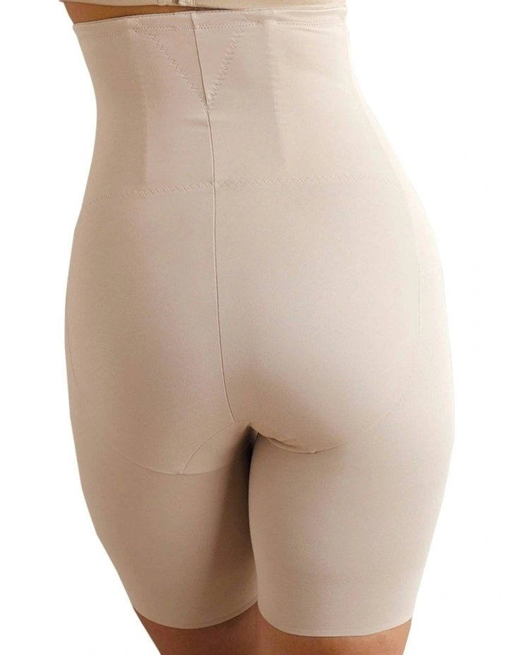 Luxe Shaping Ultra High Waist Thigh Shaper Short in Warm Beige