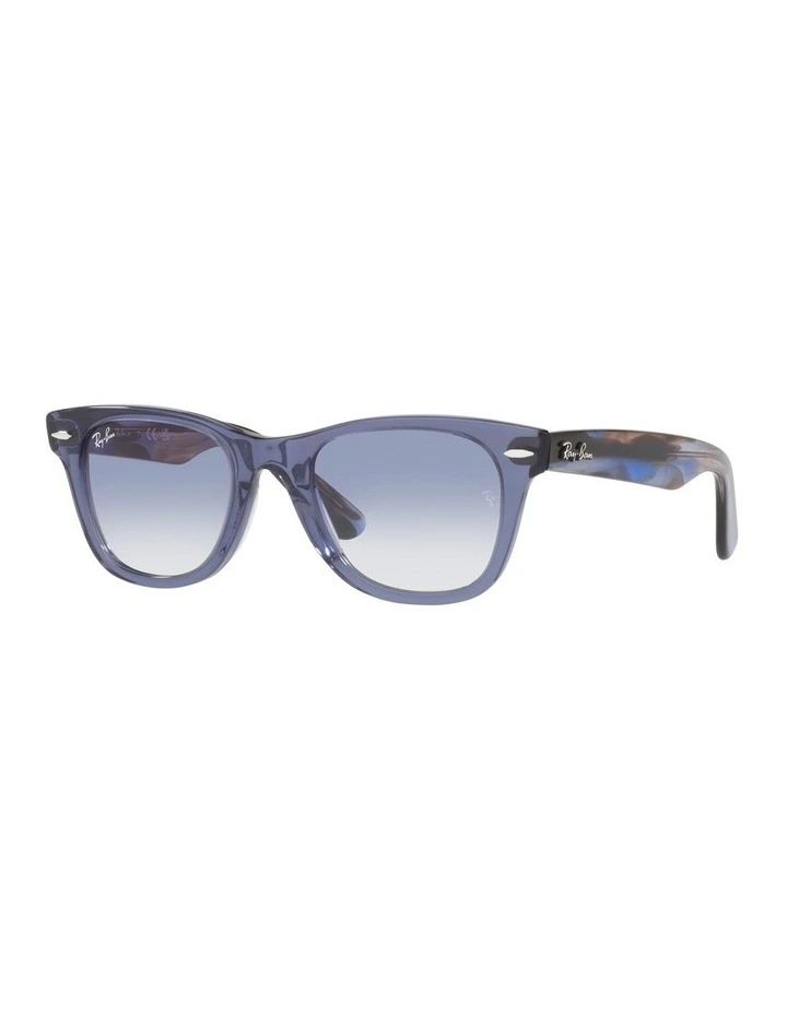 Junior Wayfarer Kids Sunglasses in Blue