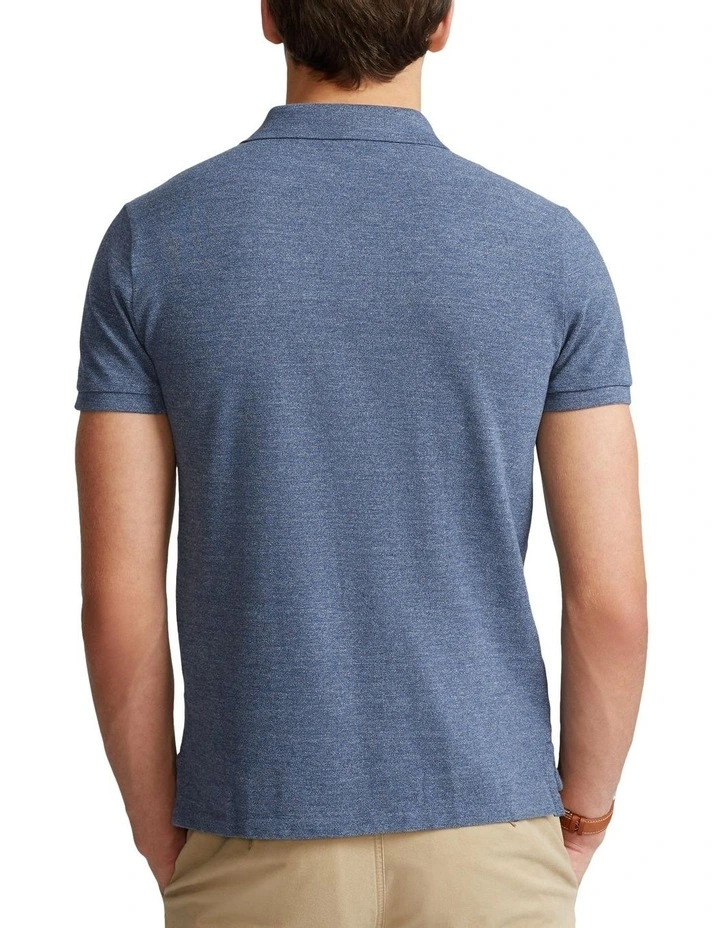 Custom Slim Fit Mesh Polo Shirt