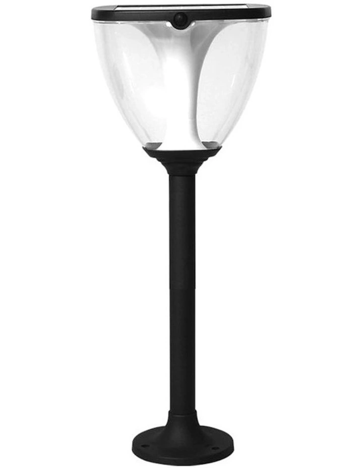 Solar Lawn Light 40cm in Black