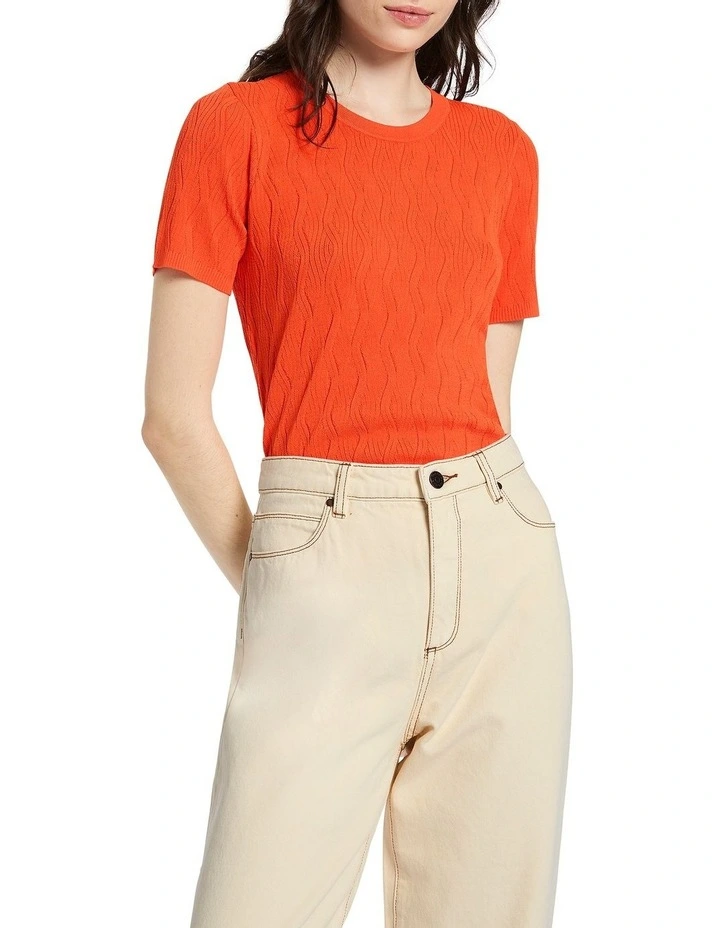 Luca Knit Top in Maui