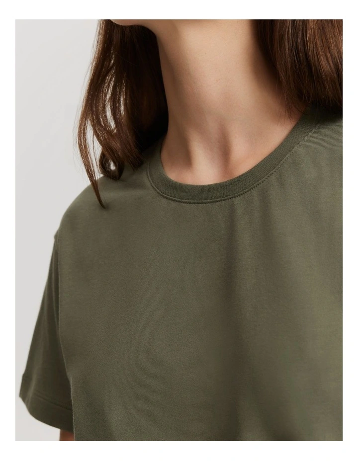 Australian Made T-shirt in Hunter Green