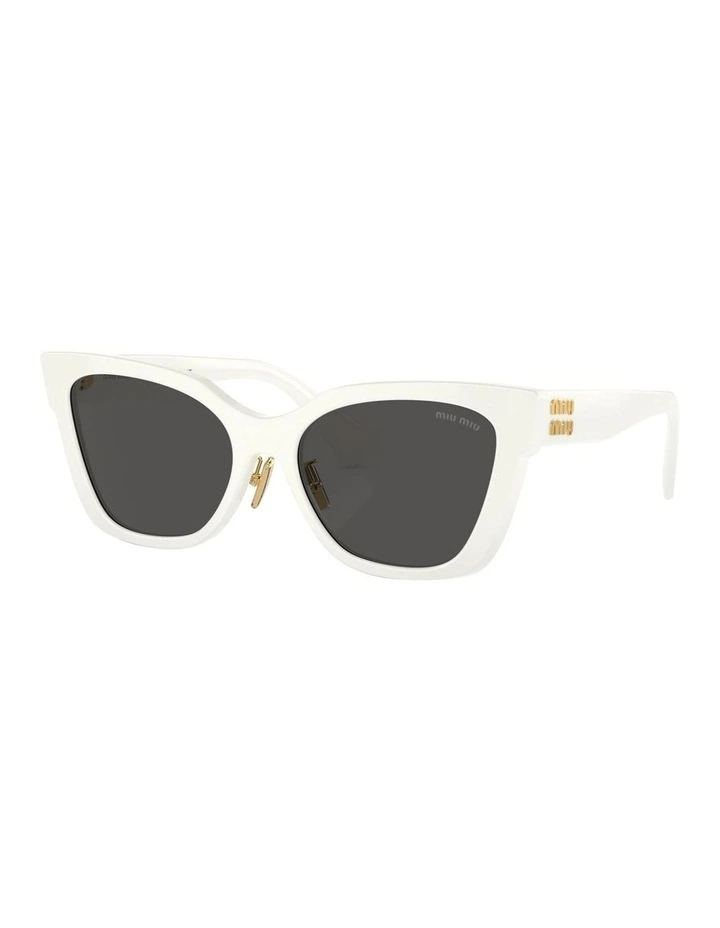 MU 02ZS Sunglasses in White