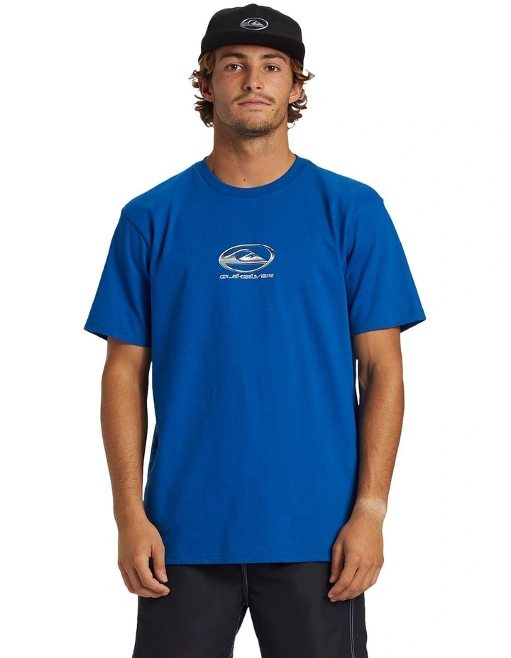 Chrome T-shirt in Monaco Blue