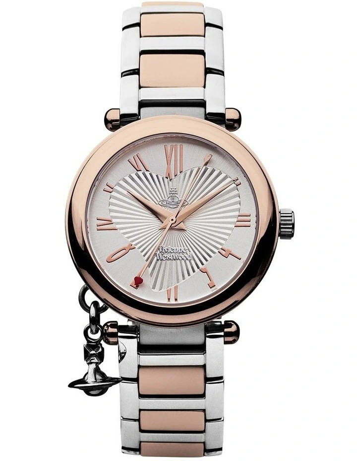 Orb Stainless Steel Watch in Rose Gold