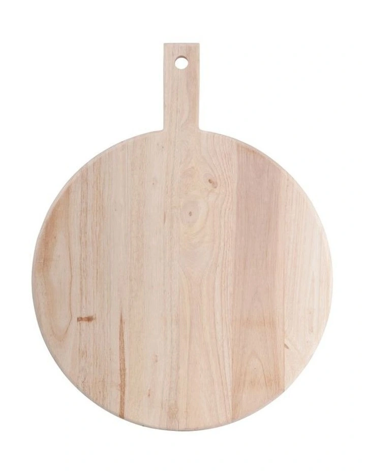 Graze Round Serving Paddle 58x45x2cm in Natural