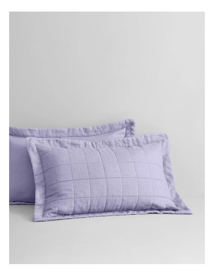 Abbotson Sham in Smokey Violet