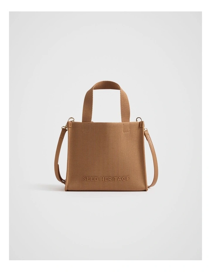 Nano Knit Tote in Fudge