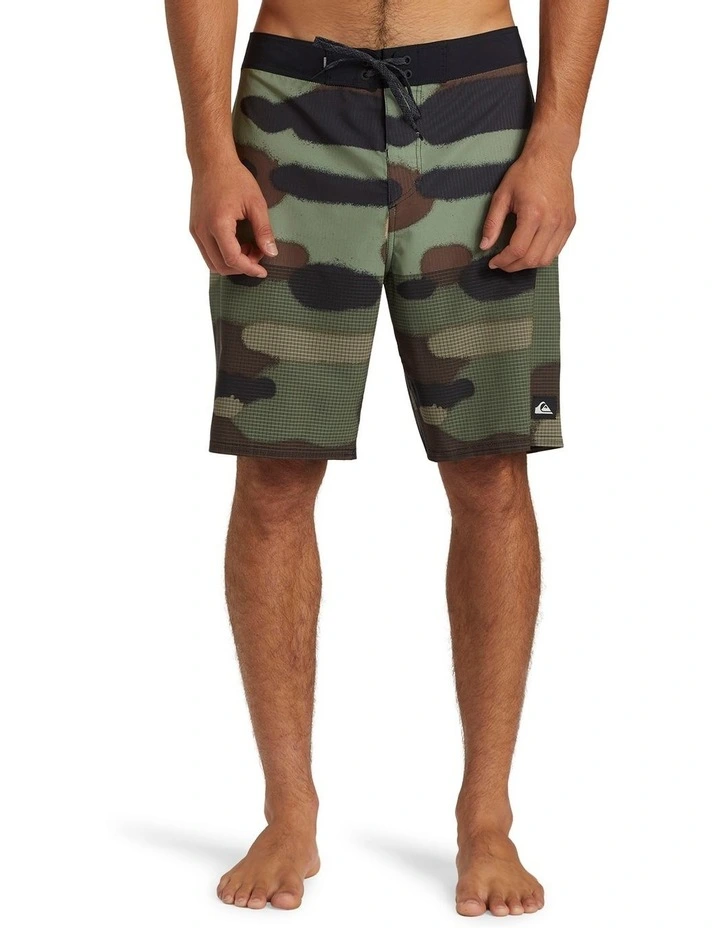 Highline Straight 19" Boardshorts in Camo