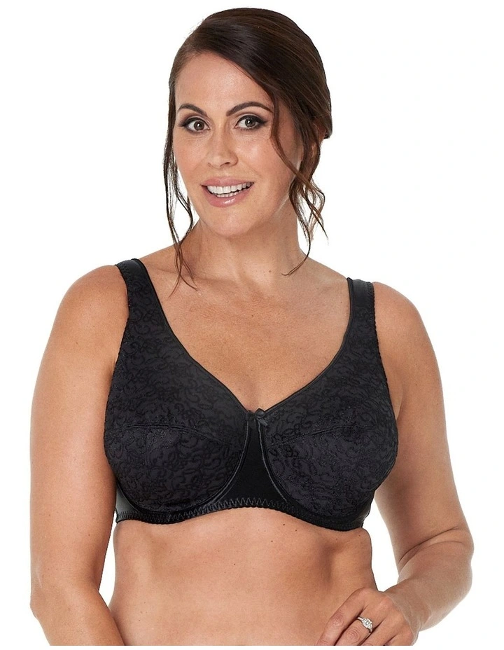 Charlotte Underwire Bra in Black