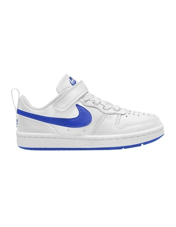 Court Borough Low Recraft Pre-School Sneakers in White