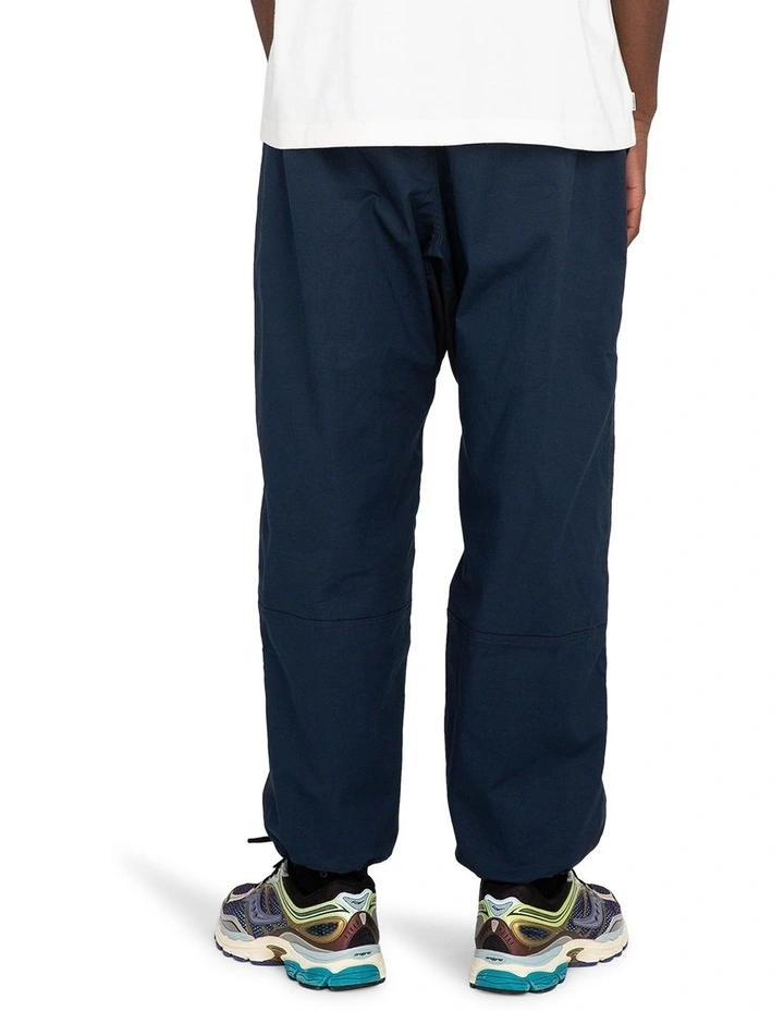 Chillin Roots Rocks Technical Trousers in Black