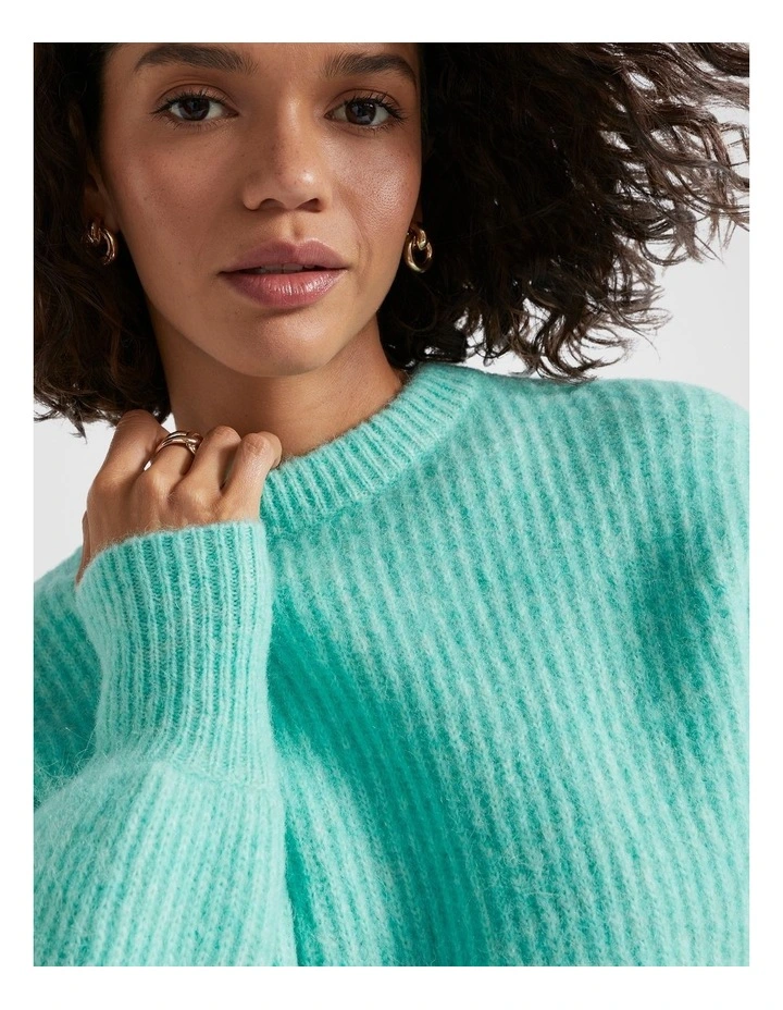Wool Blend Easy Knit in Opal Marle