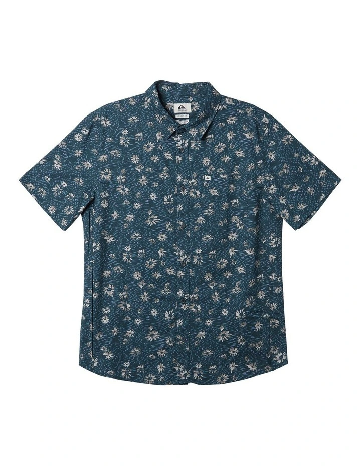 Future Hippie Short Sleeve Shirt in Midnight Navy