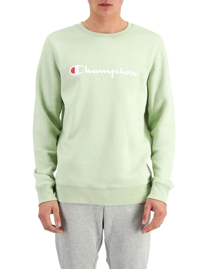 Script Crew Sweatshirt in Soft Focus