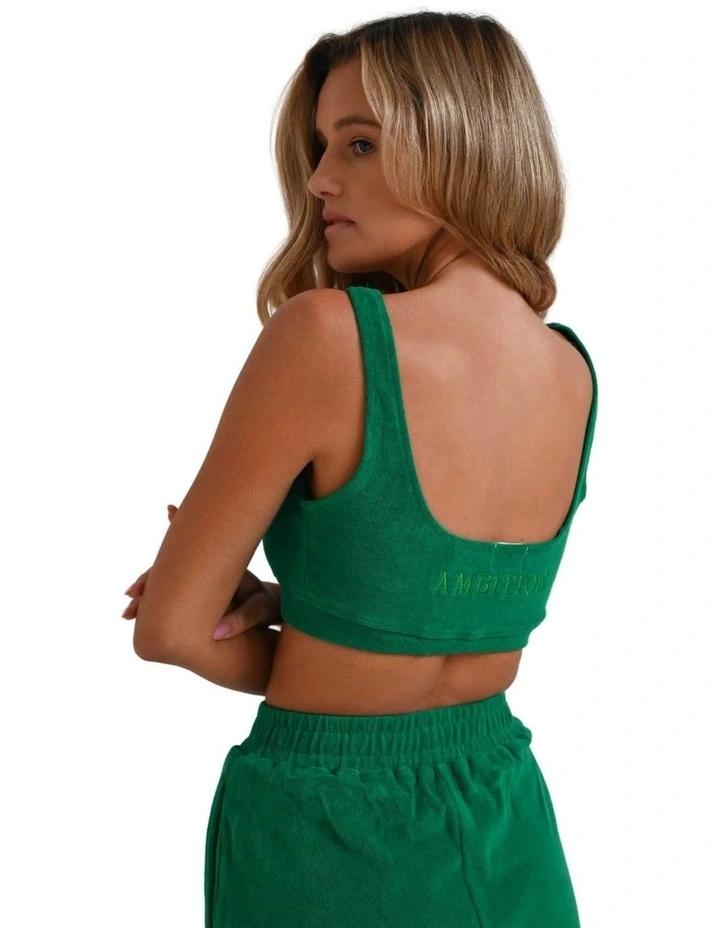 Organic Cotton Top in Green