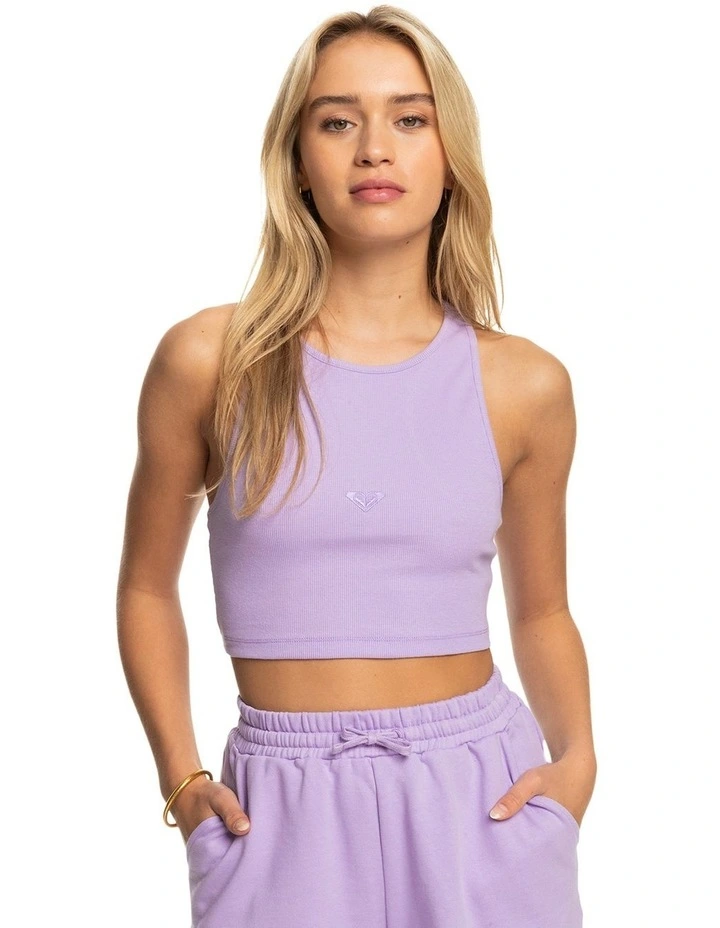 Surf Kind Kate Vest Top in Purple