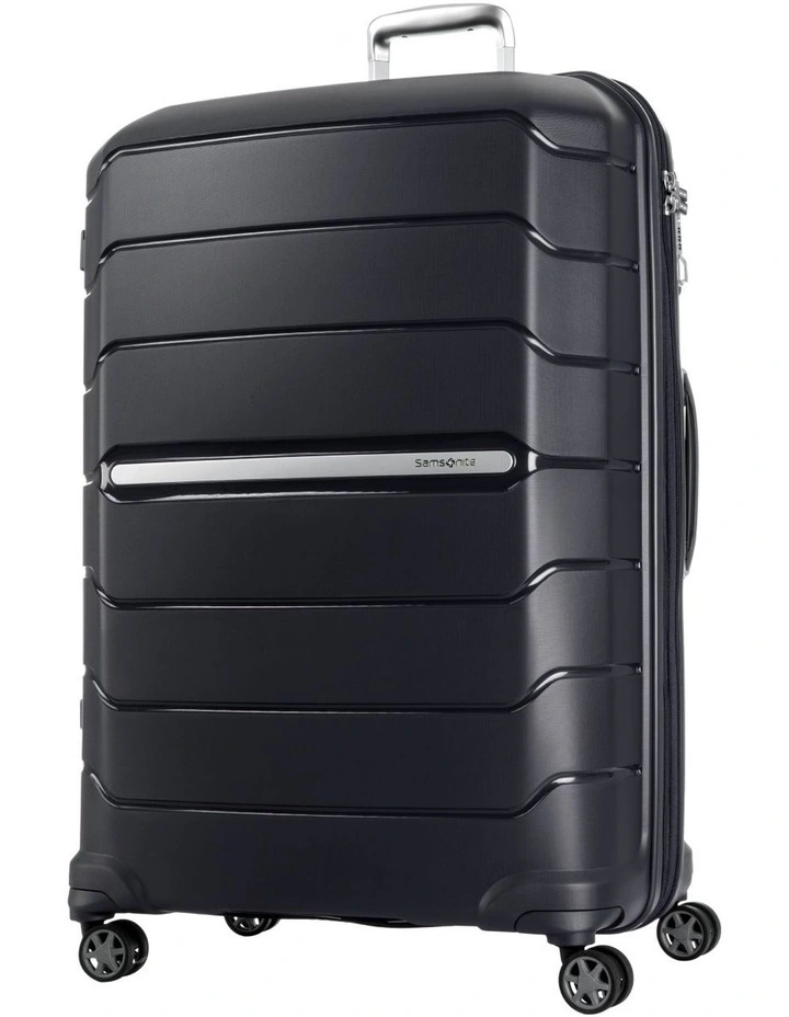 Hard Side Spinner Suitcase Oc2Lite 81cm in Black