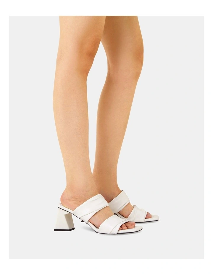 Yesterday Heels in White
