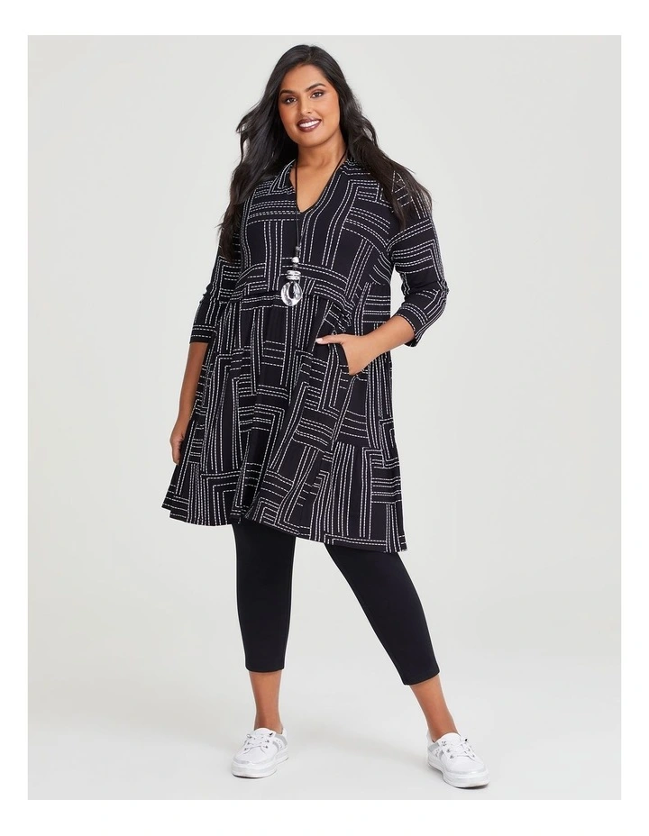 Natural Essie Tunic in Print