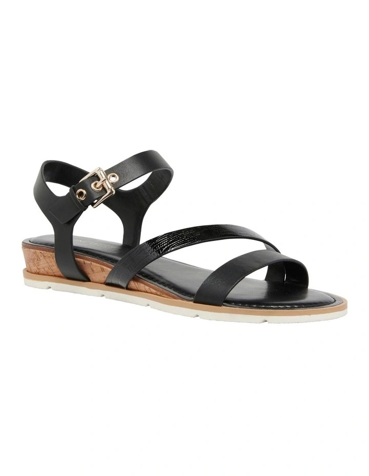 Drama Sandals in Black