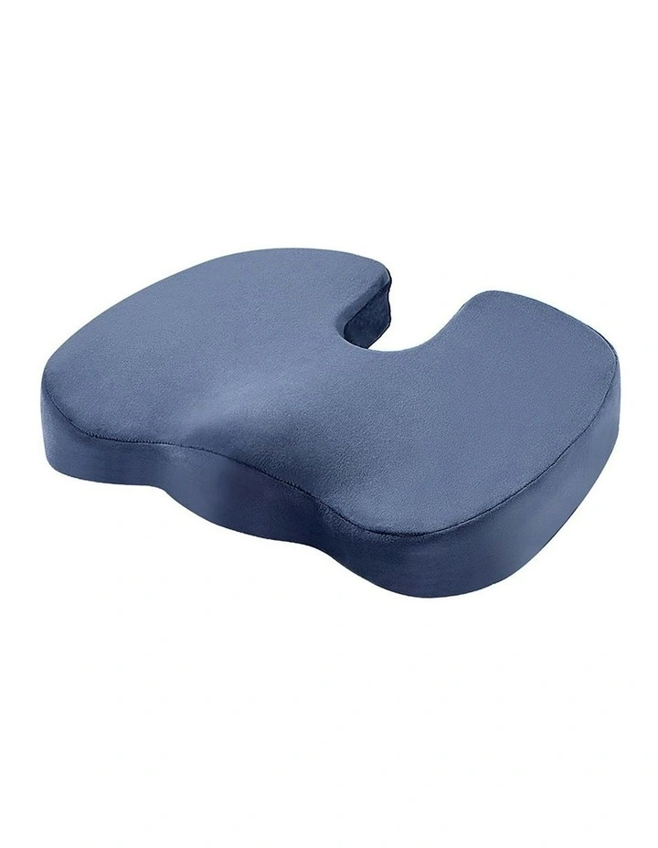 Memory Foam Seat Cushion in Blue