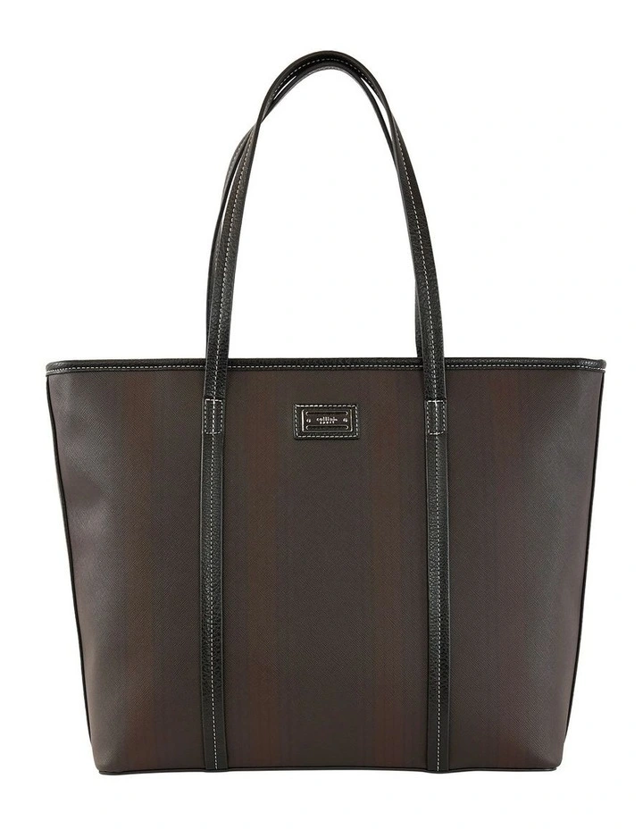 Hilary Tote Bag in Brown
