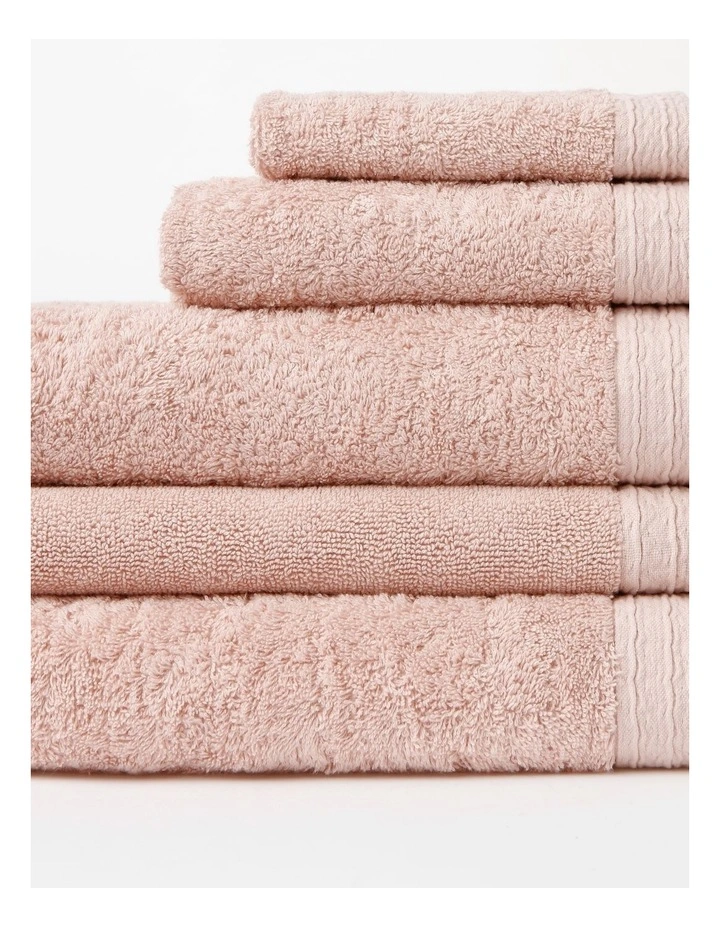 Organic Towel Range in Pink